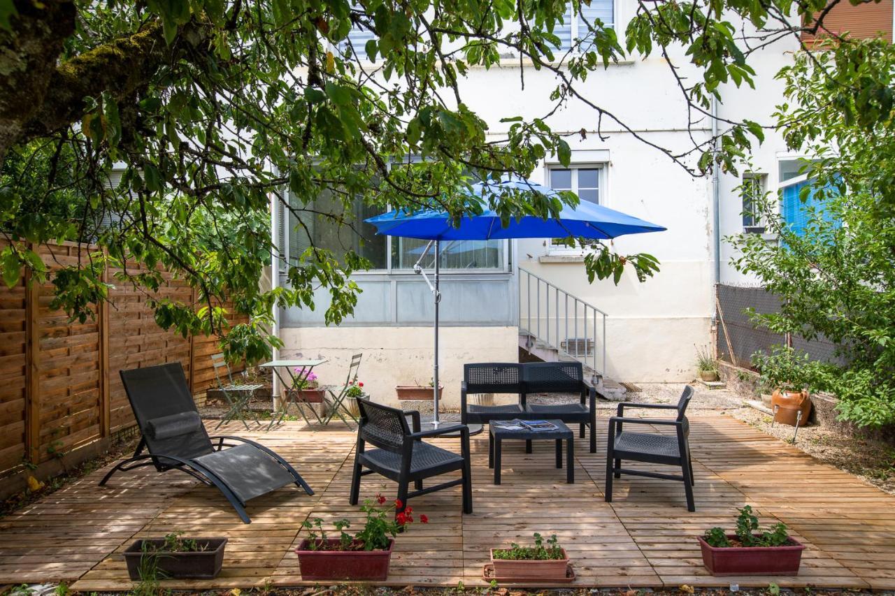 Le Coquet Chez Maguy Maison De Ville Avec Jardin Besançon Eksteriør billede