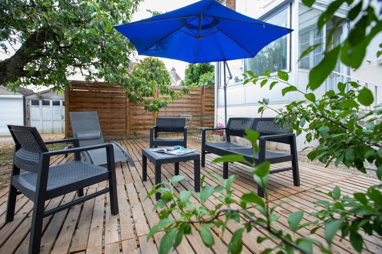 Le Coquet Chez Maguy Maison De Ville Avec Jardin Besançon Eksteriør billede